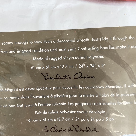 Wreath Storage Bag - Picture 2 of 2